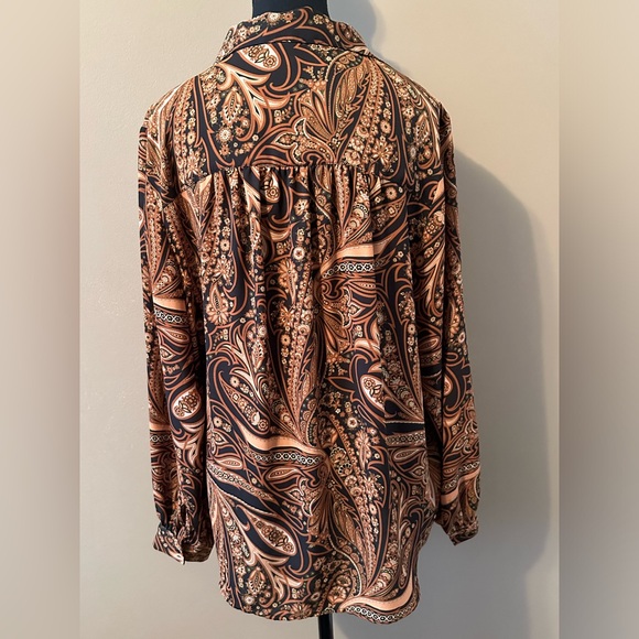 Richard Allan x H&M Paisely Blouse - Picture 2 of 5